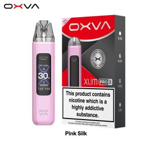 OXVA XLIM PRO 3 小蠻牛 3 Pink Silk 粉絲綢|柔粉絲絨金屬色主機展示